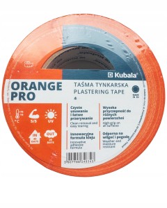 Taśma tynkarska orange 38x50m KUBALA 4833