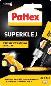 PATTEX SOS super klej do plast 2g