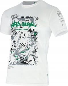 T-shirt męski BONO PAINTER biały 2XL STALCO