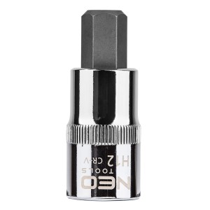 Koncówka sześciokątny na nasadkę 1/2 H12x55mm NEO 08-775