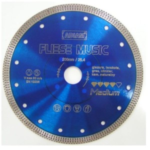 Tarcza diamentowa ADIAM FLIESE MUSIC 200mm 110048