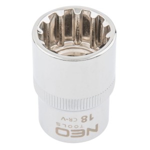 Nasadka SPLINE 1/2" 18mm 08-590 NEO