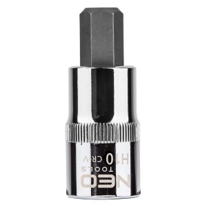 Końcówka sześciokątny na nasadkę 1/2 H10x55mm NEO 08-774