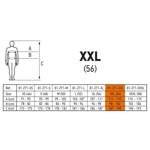 Krótkie spodenki CAMO XXL 81-271-XXL NEO