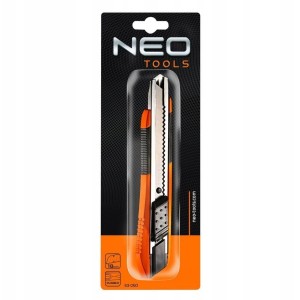 Nóż z ostrzem łamanym 18mm guma NEO 63-060