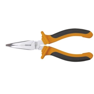Szczypce wydłużone wygięte 160mm  01-015 NEO