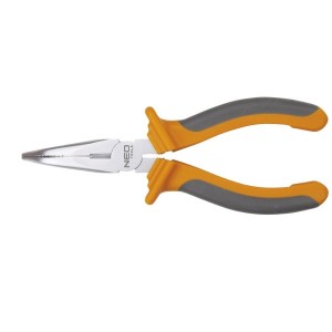Szczypce wydłużone wygięte 200mm 01-016 NEO