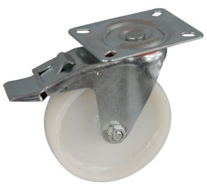 Koło obrotowe A fi 160 poliamid z hamulec