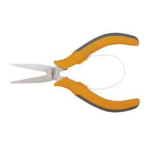 Szczypce precyzyjne  płaskie 130mm 01-105 NEO