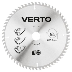 Tarcza widiowa 250x30mm/100z do aluminium 61H108 PT0% VERTO