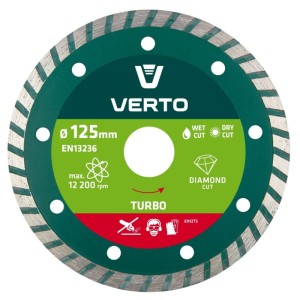 Tarcza diamentowa 125x22,2mm turbo 61H2T5 VERTO