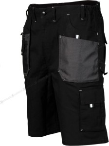 Spodnie robocze szorty czarne XL S-51048 STALCO