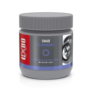 Smar silikonowy 500G do tworzyw sztucznych i gum CX-80