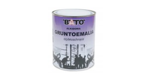 Farba gruntoemalia CZERWONA ral 3020 0.8L BATO