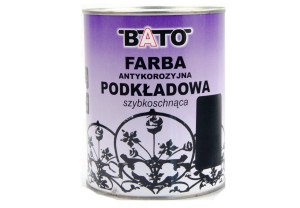 Farba antykorozyjna podkładowa szybkoschnąca SZARA 0,2L BATO