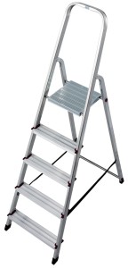 Drabina CORDA 4+1 5 stopni 000729 KRAUSE