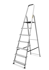 Drabina aluminiowa domowa 7 stopni DRAALDO7 DRABEST