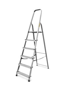 Drabina aluminiowa domowa 6 stopni DRAALDO6  DRABEST