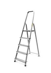 Drabina aluminiowa domowa 5 stopni DRAALDO5 DRABEST