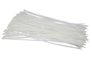 Opaska kablowa 7,6x300mm biała OK76/300N 100szt