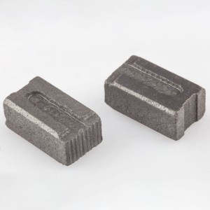 Szczotki węglowe SW31 8x6x14 końcówka X0 (kpl)