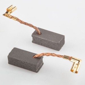 Szczotki węglowe SW21 8x6x17 końcówka X6 (kpl)