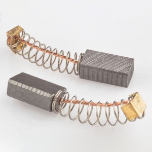 Szczotki węglowe SW127 9x6x16 końcówka X2 (kpl)