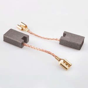 Szczotki węglowe SW80 13x7x20 końcówka X6 (kpl)