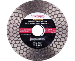 Tarcza diamentowa 125x22x1,6mm 25mm DC SCH04D01003 SCHMITH