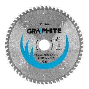 Tarcza do pilarki widiowa 216x30 mm 60z 55H547 GRAPHITE