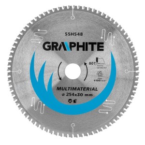 Tarcza do pilarki widiowa 254x30 mm 80z 55H548 GRAPHITE