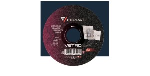 Tarcza diamentowa tnąca i szlifująca 100mm VETRO F20122 FERRATI