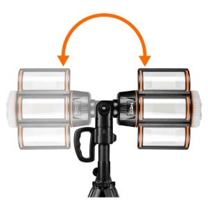 Lampa akumulatorowa na standzie 5000lm NEO 99-121