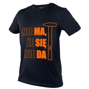 T-shirt z nadrukiem MA SIĘ DA M NEO 81-642-M